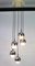 Lampadario Sputnik Space Age in vetro cromato di Kaiser, Immagine 2
