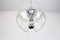 Large German Clear Glass Pendant Light by Koch & Lowy for Peill & Putzler, 1970 3