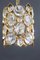 Petite German Gilt Brass and Crystal Glass Pendant from Palwa, 1970s, Image 6