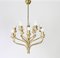 Mid-Century Brass Chandelier from Staff, 1970s 2