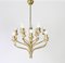 Mid-Century Brass Chandelier from Staff in the Style of Sciolari, 1970s 2
