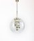 Large German Sputnik Big Ball Pendant from Doria, 1970s 2