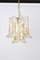 Lámpara de araña de cristal de Murano de Carlo Nason para Mazzega, años 70, Imagen 3