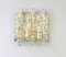 Large German Murano Glass Wall Sconces from Doria, 1960s, Set of 2, Image 2