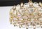 German Gilt Brass and Crystal Chandelier by Sciolari for Palwa, 1970s, Image 2