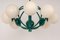 Mid-Century German Green Orbital Ceiling Lamp Pendant from Kaiser, 1960s, Image 2