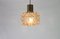 Large German Bubble Glass Pendant by Helena Tynell for Limburg 5