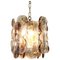 Large Austrian Smoked Murano Glass Chandelier from Kalmar, 1970s, Image 1