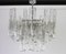 Large Austrian Murano Ice Glass Chandelier from Kalmar, 1960s, Image 5