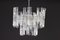 Large Austrian Murano Ice Glass Chandelier from Kalmar, 1960s 8