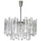 Large Austrian Murano Ice Glass Chandelier from Kalmar, 1960s 1