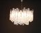 Large Austrian Murano Ice Glass Chandelier from Kalmar, 1960s 6