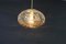 Lámpara colgante alemana en forma de bola de cristal de Murano de Doria, años 70, Imagen 2