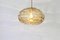 Lámpara colgante alemana en forma de bola de cristal de Murano de Doria, años 70, Imagen 5