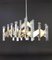 Large Italian Chandelier by Sciolari, 1960s 4