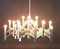 Large Italian Chandelier by Sciolari, 1960s, Image 10