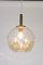 Murano Ball Pendant Light by Doria, Germany, 1970s 3