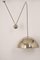 Large Adjustable Chrome Counterweight Pendant Light by Florian Schulz, Germany 2