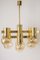 Big Brass Chandelier by Sciolari, Italy, 1960s 3