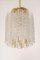 Lámpara colgante Petite con tubos de cristal de Murano de Doria, Germany, años 60. Juego de 2, Imagen 3
