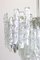 Large Murano Ice Glass Chandelier from Kalmar, Austria, 1960s, Image 3