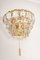 Brass and Crystal Glass Wall Lights from Bakalowits, Austria, 1960s, Set of 2, Image 2