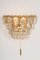 Brass and Crystal Glass Wall Lights from Bakalowits, Austria, 1960s, Set of 2 4