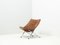 Molinari Leather Folding Lounge Chair by Teun Van Zanten 1