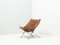 Molinari Leather Folding Lounge Chair by Teun Van Zanten, Image 1