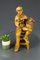 Hand Carved Wooden Figurative Sculpture of a Professor with Books 6