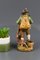 Hand Carved and Hand Painted Wooden Sculpture of a Hunter with Dog 5