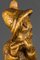 Sculptures Figuratives en Bois Sculpté à la Main de Deux Garçons Musiciens, Allemagne, Set de 2 14