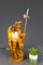 Hand Carved Wooden Sculpture Lamp Depicting Night Watchman with Lantern, Germany, Image 15