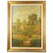 Médard Tytgat, Paesaggio con giardino, Olio su tela, Incorniciato, Immagine 1