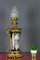 Chinoiserie Style French Gilt Bronze and Hand Painted Porcelain Table Lamp, Image 8