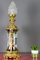 Large Chinoiserie Style French Gilt Bronze and Hand Painted Porcelain Table Lamp 4