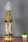 Large Chinoiserie Style French Gilt Bronze and Hand Painted Porcelain Table Lamp 8