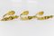 French Curtain Tiebacks in Gilt Bronze, Set of 3 16