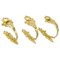 French Curtain Tiebacks in Gilt Bronze, Set of 3 1