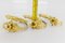 French Curtain Tiebacks in Gilt Bronze, Set of 3 15