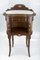 French Louis XVI Style Nightstand with Marble Top and Brass Mounts, Image 11