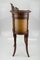 French Louis XVI Style Nightstand with Marble Top and Brass Mounts 5