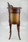 French Louis XVI Style Nightstand with Marble Top and Brass Mounts, Image 5