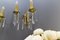 French Bronze and Crystal Twin Arm Wall Sconces, Set of 2 8