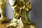 Französische Garnitur Uhr aus Bronze im Louis XV Stil, 3er Set 11