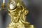 Französische Garnitur Uhr aus Bronze im Louis XV Stil, 3er Set 9