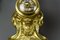 Französische Garnitur Uhr aus Bronze im Louis XV Stil, 3er Set 10