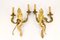 French Louis XV Style Two-Light Bronze Sconces, Set of 2, Image 11