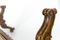 Französischer Kaminschirm aus geschnitztem Nussholz mit Nadelspitze 11