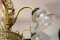 Lámpara de araña estilo Luis XVI de bronce y vidrio con siete luces, años 20, Imagen 4